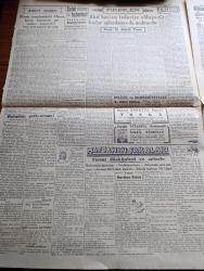 Cumhuriyet Gazetesi - 6 Şubat 1944 - Küçük Kavga Büyük Kavga Yazan Nadir Nadi Başmakale - Zayiat Gittikçe Artıyor - Bolu'nun Köylerindeki İnsan Kaybı Domuz Yüzü Geçti - Zonguldak'ta 79 Ölü 131 Yaralı Bulunduğu Anlaşıldı Beş Yüz Ev Yıkıldı - Bolu Hükümet Konağının Dünkü Ve Bugünkü Hali Fotoğrafı - Kedi ve Köpekler Zelzele Olacağını 24 Saat Evvelinden Hissetmişlerdi - Şark Cephesinde Ruslar Dün Rovno Ve Luck Şehirlerini Geri Aldılar - 70 Alman Tayyaresi Düşürüldü - Pasifikte Çetin Savaşlar - Roma Güneyinde Alman Taarruzu Devam Ediyor - Askeri Vaziyet Yazan Emekli General H. Emir Erkilet Yazı Dizisi - Toska Kadıköy Süreyya Sinemasında - İsmail Dümbüllü Beyoğlu İstanbul Gazinosunda - Zelzele Sahasından İntibalar Fotoğraflar - Hollywood Yıllığı - Nasrettin Hoca Buharada Elhamra Sinemasında - Palyaço Operası Bugün Ar Sinemasında - İstanbul Belediyesi Şehir Tiyatroları Dram Kısmında Yaprak Dökümü Komedi Kısmında Mum Söndü - Ses Tiyatrosunda Lüküs Hayat - Blaupunkt Radyoları Gelmiştir