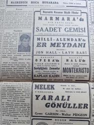 Cumhuriyet Gazetesi - 6 Şubat 1944 - Küçük Kavga Büyük Kavga Yazan Nadir Nadi Başmakale - Zayiat Gittikçe Artıyor - Bolu'nun Köylerindeki İnsan Kaybı Domuz Yüzü Geçti - Zonguldak'ta 79 Ölü 131 Yaralı Bulunduğu Anlaşıldı Beş Yüz Ev Yıkıldı - Bolu Hükümet Konağının Dünkü Ve Bugünkü Hali Fotoğrafı - Kedi ve Köpekler Zelzele Olacağını 24 Saat Evvelinden Hissetmişlerdi - Şark Cephesinde Ruslar Dün Rovno Ve Luck Şehirlerini Geri Aldılar - 70 Alman Tayyaresi Düşürüldü - Pasifikte Çetin Savaşlar - Roma Güneyinde Alman Taarruzu Devam Ediyor - Askeri Vaziyet Yazan Emekli General H. Emir Erkilet Yazı Dizisi - Toska Kadıköy Süreyya Sinemasında - İsmail Dümbüllü Beyoğlu İstanbul Gazinosunda - Zelzele Sahasından İntibalar Fotoğraflar - Hollywood Yıllığı - Nasrettin Hoca Buharada Elhamra Sinemasında - Palyaço Operası Bugün Ar Sinemasında - İstanbul Belediyesi Şehir Tiyatroları Dram Kısmında Yaprak Dökümü Komedi Kısmında Mum Söndü - Ses Tiyatrosunda Lüküs Hayat - Blaupunkt Radyoları Gelmiştir