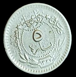 Mehmet Reşat 1327/4 5 para