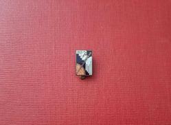 ESKİ - 1883.MARMARA ÜNİVERSİTESİ ROZETİ - MADALYA ( SICAK MİNELİ MODEL ) C994