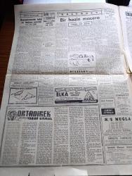 Cumhuriyet Gazetesi - 27 Temmuz 1959 - Dün Akşamki Zelzele Yurdun 12 İlinde Şiddetle Hissedildi Haritası - Bir Vatan Cephesi Ocağı Kongresinde Delegeler Karşılıklı Ateş Açtılar -  Başpiskopos Makarios Tenkitlere Cevap Verdi - Nixon Ve Hrutçef Tebliğ Neşrettiler - Demokrat Partili Vekiller CHP Ahirette Bile Yakamıza Yapışacak Dediler - Mahkeme Kararı Alınmadan Toplanan Kitap İnönü'ye Atılan Taş Ve Akisleri -  Kızıl Çin'in Amerikalılara 60. İhtarı - Ortadirek Yazan Yaşar Kemal Yazı Dizisi - Bir Hazin Macera Yazan Hasan Ali Yücel Köşe Yazısı -Vesaire Yazan Burhan Felek Köşe Yazısı - Devlet Tiyatrosu Yüzde 150 Zam Yaptı - Kaynana İle Gelin Ve Damadları Barıştırma Cemiyeti - 79 Yaşındaki Palyaçolar Kralı Carl Adrian Wettach Öldü - Haftalık Radyo Programı - Galatasaray Istanbul Kürek Şampiyonu Oldu - Amerikalı Antrenör Lucas - İstanbul Yelken Kulübünün Yelken Yarışları Dün Yapıldı - Turgay Kurt Fenerbahçe'ye Giriyor Fotoğrafı - Adana Demirspor Takımı Almanya'ya Gidiyor - Kınalıada 2 Burgaz 2