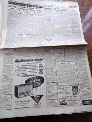 Cumhuriyet Gazetesi - 27 Temmuz 1959 - Dün Akşamki Zelzele Yurdun 12 İlinde Şiddetle Hissedildi Haritası - Bir Vatan Cephesi Ocağı Kongresinde Delegeler Karşılıklı Ateş Açtılar -  Başpiskopos Makarios Tenkitlere Cevap Verdi - Nixon Ve Hrutçef Tebliğ Neşrettiler - Demokrat Partili Vekiller CHP Ahirette Bile Yakamıza Yapışacak Dediler - Mahkeme Kararı Alınmadan Toplanan Kitap İnönü'ye Atılan Taş Ve Akisleri -  Kızıl Çin'in Amerikalılara 60. İhtarı - Ortadirek Yazan Yaşar Kemal Yazı Dizisi - Bir Hazin Macera Yazan Hasan Ali Yücel Köşe Yazısı -Vesaire Yazan Burhan Felek Köşe Yazısı - Devlet Tiyatrosu Yüzde 150 Zam Yaptı - Kaynana İle Gelin Ve Damadları Barıştırma Cemiyeti - 79 Yaşındaki Palyaçolar Kralı Carl Adrian Wettach Öldü - Haftalık Radyo Programı - Galatasaray Istanbul Kürek Şampiyonu Oldu - Amerikalı Antrenör Lucas - İstanbul Yelken Kulübünün Yelken Yarışları Dün Yapıldı - Turgay Kurt Fenerbahçe'ye Giriyor Fotoğrafı - Adana Demirspor Takımı Almanya'ya Gidiyor - Kınalıada 2 Burgaz 2