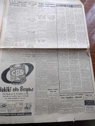Cumhuriyet Gazetesi - 27 Temmuz 1959 - Dün Akşamki Zelzele Yurdun 12 İlinde Şiddetle Hissedildi Haritası - Bir Vatan Cephesi Ocağı Kongresinde Delegeler Karşılıklı Ateş Açtılar -  Başpiskopos Makarios Tenkitlere Cevap Verdi - Nixon Ve Hrutçef Tebliğ Neşrettiler - Demokrat Partili Vekiller CHP Ahirette Bile Yakamıza Yapışacak Dediler - Mahkeme Kararı Alınmadan Toplanan Kitap İnönü'ye Atılan Taş Ve Akisleri -  Kızıl Çin'in Amerikalılara 60. İhtarı - Ortadirek Yazan Yaşar Kemal Yazı Dizisi - Bir Hazin Macera Yazan Hasan Ali Yücel Köşe Yazısı -Vesaire Yazan Burhan Felek Köşe Yazısı - Devlet Tiyatrosu Yüzde 150 Zam Yaptı - Kaynana İle Gelin Ve Damadları Barıştırma Cemiyeti - 79 Yaşındaki Palyaçolar Kralı Carl Adrian Wettach Öldü - Haftalık Radyo Programı - Galatasaray Istanbul Kürek Şampiyonu Oldu - Amerikalı Antrenör Lucas - İstanbul Yelken Kulübünün Yelken Yarışları Dün Yapıldı - Turgay Kurt Fenerbahçe'ye Giriyor Fotoğrafı - Adana Demirspor Takımı Almanya'ya Gidiyor - Kınalıada 2 Burgaz 2