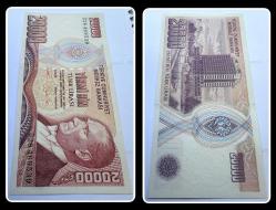 7.Emisyon 20 000 Lira (G28) “20 Bin/Yirmi Bin” TCK20G / 2.Tertip