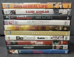 KAMPANYA * 10LU DVD LOTU * ŞAMAR OĞLANI * KADER AJANLARI * VAHŞİ BELLEK * TİTANLARIN SAVAŞI * TATLI HAYAT * SAKİN OL * SPY GAME * ECİNNİLER * SHINE