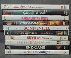 KAMPANYA * 10LU DVD LOTU * ÇARPIŞMA * KARANLIKTAN ÖNCE * TETİKÇİ * BONNEVILLE * KRAL ARTHUR * KUYU * COCO CHANEL * OYUNUN SONU * AY IŞIĞI