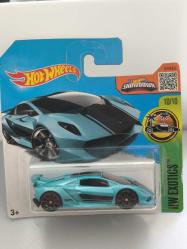 Hot Wheels 2016 HW Exotics 10/10 Teal Lamborghini Sesto Elemento 80/250
