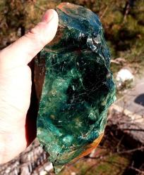 Büyük Nadir Ham Krizopal Nikel Opal Doğal Kütle