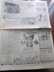 Cumhuriyet Gazetesi - 15 Şubat 1954 - Seçim Kanununda Yapılacak Tadilat - NATO Genel Sekreteri Lamal İsmay'ın Cumhuriyet'e Beyanatı - Suriye Hayal Peşinde Resmi Ağızlar Hala Hatay'da Bahsediyor - Türkiye ve Pakistan Yeni Ortadoğu Savunma Anlaşması - Celal Bayar San Francisco'yu Ziyaret Esnasında Meşhur Bir Tabloyu Tetkik Ederken Fotoğrafı - Türk İran Dostluk Cemiyeti Kuruldu - Beşiktaş Beyoğluspor'u 2 0 Yendi Fotoğraf - İnce Memed Yazan Yaşar Kemal Yazı Dizisi - Sanat Bahisleri Yazan Bedri Rahmi Eyüboğlu - Artist Ava Gardner Kaza Atlattı - Milletlerarası Genç Takımlar Futbol Turnuvasının Kurası Çekildi - Pahalılık Bahsi Yazan Burhan Felek Köşe Yazısı - Perihan Sözeri Tepebaşı Gazinosunda - İstanbul Ankara Radyosu Programı - Öp Beni Filmi Melek Sinemasında - Resimli Roman Liman Cinayeti Yazan George Simenon - Lion Mağazası Beyoğlu - Orion Radyoları - Caterpillar Traktör - Fenerbahçe 4 Beykoz 1