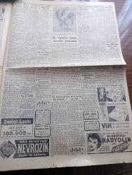 Cumhuriyet Gazetesi - 9 Mayıs 1955 - Kiralar Yazan Feridun Ergin Başmakale - Dün Demokrat Parti Kongrelerinde Bazı Hadiseler Oldu Fotoğraf -  Başvekil Adnan Menderes Bugün Yurda Dönüyor - Belgrad'da Tito'nun Başvekil Adnan Menderes Şerefine Verdiği Ziyafet Fotoğrafı - Makarios Tehditler Savuruyor - Ankara'da Anneler Günü Kutlanırken Fotoğrafı - Almanya NATO'ya Bugün Resmen Dahil Oluyor - Dün Floryada Denize Girenler Görüldü - Pazartesi Konuşmaları Yazan Bedri Rahmi Eyüboğlu - Hacı Kurye Yazanlar Nihal Karamağaralı Ve Va Nü Yazı Dizisi - Schiller Hatıra Madalyaları - Elektrikli Trenler Yakında Geliyor - Rus Savunma Bakanı Mareşal Zukof Amerikan Siyasetini Tenkit Ediyor - Bulanır Mı Bulanmaz Mı Yazan Burhan Felek Köşe Yazısı - Adalet Beşiktaş'ı 2 0 Mağlup Etti - Bisiklet Teşvik Yarışı - Bir Gecenin Aşkı Filmi Sümer Sinemasında - Beynelmilel Portreler Margaret Truman - İstanbul Zonguldak Arasında Elektrikli Tren İşletilecek - İstanbul Opereti Kiralar Serbest Olursa - Shell - Star Kamyon