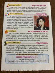 25 OCAK 2020 - TAKVİM YAPRAĞI - DOĞUM GÜNÜ HEDİYESİ - BÜYÜK SAATLİ MAARİF TAKVİMİ - TÜRKAN AKYOL - EN UZUN ERKEK VE KADIN - FAZLA MERAKLI - VICTOR PAUCHET