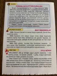 27 OCAK 2020 - TAKVİM YAPRAĞI - DOĞUM GÜNÜ HEDİYESİ - BÜYÜK SAATLİ MAARİF TAKVİMİ - DENİZLİ, PAMUKKALE - OSMANLI DEVLETİ'NİN KURULUŞU - 1945 NAZİ KAMPI ELE GEÇİRİLDİ - 1954 KÖY ENSTÜTÜLERİ KAPATILDI - OTLU BÖREK