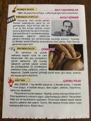 29 OCAK 2020 - TAKVİM YAPRAĞI - DOĞUM GÜNÜ HEDİYESİ - BÜYÜK SAATLİ MAARİF TAKVİMİ - İZMİR, EFES ANTİK KENTİ - MUSTAFA KEMAL ATATÜRK LATİFE HANIM İLE EVLENDİ 1923 - ADOLF KÖRNER - ÇÖMLEKÇİ - ÇAYIRLI PİLAV