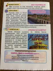 30 OCAK 2020 - TAKVİM YAPRAĞI - DOĞUM GÜNÜ HEDİYESİ - BÜYÜK SAATLİ MAARİF TAKVİMİ - İSTANBUL, KADIKÖY - YUNANİSTAN İLE AHALİ MÜBADELESİ ANLAŞMASI YAPILDI 1923 - DİYARBEKİR KALESİ VE HEVSEL BAHÇELERİ - ATİNA'DA İLK OLİMPİYATLAR - GABRIEL GARCIA MARQUEZ