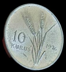 1976 10 Kuruş Çil Aliminyum