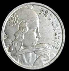 Fransa 1955 100 Frank Çil