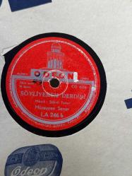 MÜZEYYEN SENAR * SÖYLİYEMEM DERDİMİ & FİKRİMİN İNCE GÜLÜ * 78'LİK PLAK