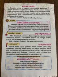 27 ŞUBAT 2020 - TAKVİM YAPRAĞI - DOĞUM GÜNÜ HEDİYESİ - BÜYÜK SAATLİ MAARİF TAKVİMİ - REGAİP KANDİLİ - İKİNCİ CEMRE DÜŞTÜ - DÜNYA'DA İLK ÜNİVERSİTE BİZANS İMP.TARAFINDAN  İSTANBUL'DA KURULDU 425 - ÇAYKARA RUS İŞGALİNDEN KURTULDU 1918 - WILLIAM HAZLITT
