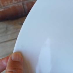 Antika - Düz Beyaz Porselen Kare Servis Tabak Seti,,4 lu - kitantik - kitaLog