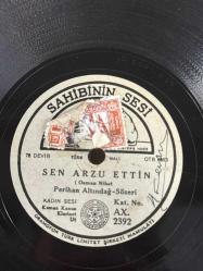 PERİHAN ALTINDAĞ * SEN ARZU ETTİN & BİR İHTİMAL DAHA VAR * 78'LİK PLAK