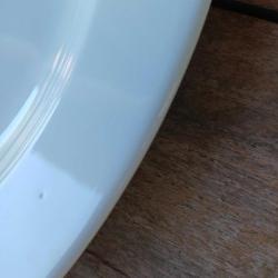 Düz Beyaz Porselen Kare Servis Tabak Seti,,3 lu