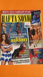 HAFTA SONU DERGİSİ - 2-8 AĞUSTOS 2009 -  BORA KOZANOĞLU – EDA TAŞPINAR – MEYRA – TÜLİN ŞAHİN - ÖMER DİNÇKÖK – MUTLU DİNÇKÖK – SEBEN KOÇİBEY – ALARA UZAN – MEHMET MUTLU – ZEYNEP SOYSAL – HÜLYA AVŞAR – ZEHRA ÇİLİNGİROĞLU – FİLİZ TAŞBAŞ – DERİN MERMERCİ – TOLGA EGEMEN – MUSTAFA SARIGÜL – FATOS SARIGÜL – AYŞE NAZ SARIGÜL – MEHMET ESİNLİ – NİLGÜN ESİNLİ – SELİN NASSİ – DOS SANTOS – SUELEM DOS SANTOS - TİMUR ERK – SABA TÜMER – BETÜL ŞAHİN – GÖKÇE BAHADIR – BETÜL DEMİR – ARDA TURAN – MEHMET TOPAL – MEYRA – ECE GÜRSEL – İPEK TANRIYAR – ELİF ŞAFAK – BURAK HAKKI - 82 SAYFA - İdil Koleksiyon