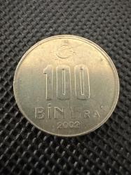 100 Bin Lira 2002