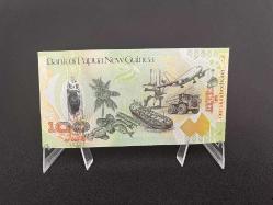 Papua Yeni Gine 100 Kina Hatıra Para / Hibrit (Kağıt ve Plastik) / Çil