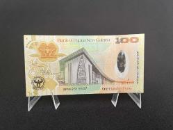 Papua Yeni Gine 100 Kina Hatıra Para / Hibrit (Kağıt ve Plastik) / Çil