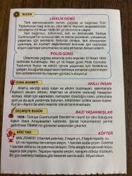10 NİSAN 2020 - TAKVİM YAPRAĞI - DOĞUM GÜNÜ HEDİYESİ - BÜYÜK SAATLİ MAARİF TAKVİMİ - İstanbul, Yeşil Vadi Camii - LÂİKLİK GÜNÜ - POLİS GÜNÜ - 1928 - Türkiye Cumhuriyeti Devleti'nin resmî bir dini ôlduğuna ilişkin ibare Anayasadan kaldırıldı - KÖFTER
