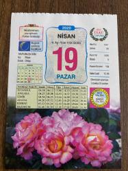 19 NİSAN 2020 - TAKVİM YAPRAĞI - DOĞUM GÜNÜ HEDİYESİ - BÜYÜK SAATLİ MAARİF TAKVİMİ - 1926 Kabotaj Kanunu kabul edildi- 1956 - Monaco Prensi III. Rainer ile Amerikalı Aktris Grace Kelly evlendi -1971 - Tarihin ilk uzay istasyonu Salyut 1 SSCB tarafından fırlatıldı - SUDOKU