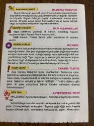 24 NİSAN 2020 - TAKVİM YAPRAĞI - DOĞUM GÜNÜ HEDİYESİ - BÜYÜK SAATLİ MAARİF TAKVİMİ - Antalya, Kekova - 1920- Atatürk, Türkiye Büyük Millet Meclisi'nin ilk başkanı seçildi- ANKARA TASVİRİ-ANTEPFISTIKLI BEZE