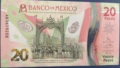 MEKSİKA 20 PESOS ÇİL POLİMER PARA.2021 RESİMDEKİ ÜRÜN