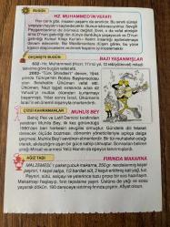 8 HAZİRAN 2020 - TAKVİM YAPRAĞI - DOĞUM GÜNÜ HEDİYESİ - BÜYÜK SAATLİ MAARİF TAKVİMİ - Ağrı Dağı - HZ. MUHAMMED'İN VEFATI - MUHLİS BEY - FIRINDA MAKARNA - 632- Hz. Muhammed (Hicri; 11'inci yıl, 13 rebiyülevvel) miladi takvime göre bugün vefat etti - 2003- 
