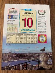 10 HAZİRAN 2020 - TAKVİM YAPRAĞI - DOĞUM GÜNÜ HEDİYESİ - BÜYÜK SAATLİ MAARİF TAKVİMİ - İSTANBUL - ZEHRA BİLİR (1913 - 2007) - BÖCEKLERİN VIZILTISI - PATATES BÖREĞİ - 1793 - Paris'te dünyanın ilk halka açık hayvanat bahçesi açıldı - 1927-Gazi Koşusu At Yarışı ilk kez yapıldı. Ankara Hipodromu'ndaki yarışı Mustafa Kemal Paşa da izledi - 1967-6 gün sürdüğü için 