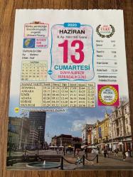 13 HAZİRAN 2020 - TAKVİM YAPRAĞI - DOĞUM GÜNÜ HEDİYESİ - BÜYÜK SAATLİ MAARİF TAKVİMİ - Hırvatistan'ın başkenti Zagreb - ASUMAN BAYTOP (1920-2015) - ABDÜLMECİD'İN ÇOCUKLARI - MOLIERE - 1891 - Osman Hamdi Bey tarafından kurulan, ilk Türk Müzesi olan İstanbul Arkeoloji Müzesi açıldı. Dünyada ilk binalardan biriydi - 1928- Türkiye ile Düyunu Umumiye alacaklıları arasında, Osmanlı borçlarını ödeme planına bağlayan bir sözleşme imzalandı - 2000-Papa II. Jean Paul'e suikast girişiminden İtalya'da cezaevinde yatan Mehmet Ali Ağca, Türkiye'ye iade edildi