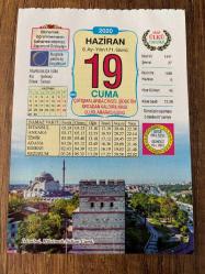 19 HAZİRAN 2020 - TAKVİM YAPRAĞI - DOĞUM GÜNÜ HEDİYESİ - BÜYÜK SAATLİ MAARİF TAKVİMİ - İstanbul, Mihrimah Sultan Cami - ZULÜMDEN KAÇINMA - HİCRİ TAKVİMİN BAŞLANGICI - YAZ KOMPOSTOSU - 1215 - Kralın yetkilerinisınırlandırarak, hukukunüstünlüğüilkesini kabul eden tarihin ilk insan hakları belgesi olan Magna Carta (Büyük Sözleşme), İngiliz kralı ve diğer toplumsal güçler arasında imzaladı - 1910 - Dünya Babalar Günü, ilk kez ABD'de kutlandı - 1934- İlk Türk operası 