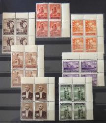 TÜRKİYE=1943  İ-1480..99  Atatürk-İnönü Serisi  DBL  (**)'