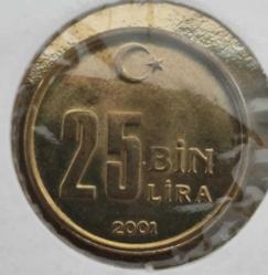 25 BİN LİRA 2001