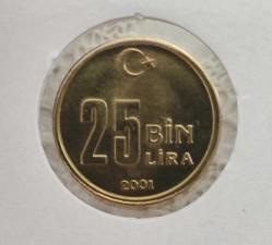 25 BİN LİRA 2001