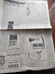 Cumhuriyet Gazetesi - 19 Ağustos 1959 -  Türk Alman İktisadi Görüşmeleri  Şale Köşkünde Başladı Fotoğraf -  Başbakan Adnan Menderes Amerikaya Gidecek - 1 Lokomotif Ve 3 Vagon Sirkecide Denize Uçtu - Yüksek Askeri Şuranın Toplantısı - Ortadirek Yazan Yaşar Kemal Yazı Dizisi - Siyah Beyaz Kavgası New York'u Sarıyor - Amerika'da Şiddetli Bir Deprem Oldu - Uluç Ali Yazan Halikarnas Balıkçısı Yazı Dizisi - Köy Enstitelerine Dair Bir Amerikalının Görüşü -Film Yıldızı Rosalind Russell İyi Ki Çok Genç Evlenmedim Diyor - İstanbul Ankara Radyosu Programı - Rus Başbakanı Hrutçef De Gaulle İle Buluşmak İstiyor - Kalamış Yüzme Kupası Müsabakalarında Sevgi Duru Ve Münevver Tarım Rekor Kırdı - Galatasaraylı Suat Mamat Avrupa'dan Hasta Olarak Döndü - Tenisçi Alman Scholl İtalyan Pietrangeli'yi  Eledi - Alman İsar Su Perileri Yüzme Takımı Son Antrenmanını Yaptı - İsveç Albin Deniz Motorları - Modaspor'un Deniz Bayramı Cuma Günü - İstanbul Kulüplerarası Boks Şampiyonası 26 Ağustos'ta