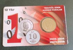 2006 10 Yeni Kuruş Çil Kendi Özel Tanıtım kitinde