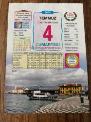 4 TEMMUZ 2020 - TAKVİM YAPRAĞI - DOĞUM GÜNÜ HEDİYESİ - BÜYÜK SAATLİ MAARİF TAKVİMİ - İzmir - ULUSLARARASI KOOPERATİF GÜNÜ - ARTVİN'İN ESKİ ADI - HAYYAM TAKVİMİ - MONTAIGNE - 1921 - Karamürsel (Kocaeli) Yunan işgalinden kurtuldu - 1998- Japonya, Mars'a bir uzay aracı gönderdi ve insanlığın uzayı keşfine ABD ve Rusya'dan sonra katılan üçüncü ülke oldu