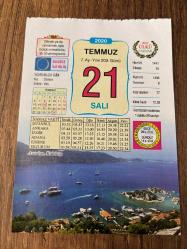 21 TEMMUZ 2020 - TAKVİM YAPRAĞI - DOĞUM GÜNÜ HEDİYESİ - BÜYÜK SAATLİ MAARİF TAKVİMİ - Antalya, Kaleköy - DÖNÜŞÜM MANASTIRI - UZAYIN KOKUSU - GABRIEL GARCIA MARQUEZ - 1905 - Yıldız Camii'nde, Padişah II. Abdülhamid'e, Ermeni Taşnak örgütü, başarısız bir bombalı suikast teşebbüsünde bulundu - 1946 - Türkiye'de ilk çok partili seçim yapıldı - 1969 - İnsanlığın düşlerinden biri gerçek oldu. Amerikalı astronot Neil Armstrong, Ay'a ilk ayak basan insan oldu - 1974 - Kıbrıs Barış Harekatında, Kocatepe Muhribi, yanlışlıkla Türk jet uçakları tarafından batırıldı. 67 denizcimiz hayatını kaybetti