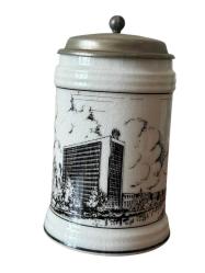 Nostaljik Almanya Bira Bardağı Tankart