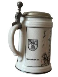 Nostaljik Almanya Bira Bardağı Tankart