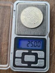 İkili Gümüş 1973 Hollanda 10 Gulden & 1970 Isle of Man One Crown Lotu
