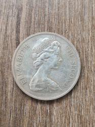 İkili Gümüş 1973 Hollanda 10 Gulden & 1970 Isle of Man One Crown Lotu