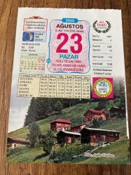 23 AĞUSTOS 2020 - TAKVİM YAPRAĞI - DOĞUM GÜNÜ HEDİYESİ - BÜYÜK SAATLİ MAARİF TAKVİMİ -Rize, Ayder Yaylası - 1921 Sakarya Meydan Muharebesi başladı -Sakarya Meydan Muharebesi başladı. 1973 - Banka soyguncusu Erik Olsson,  Stockholm'de soymak için girdiği bankada polis tarafından kıstırıldı - SUDOKU