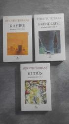 Başıboş Kentler 1-2-3 : KUDÜS -KAHİRE -İSKENDERİYE ..‘Drifting Cities' : A Trilogy ...Stratis Tsirkas .. (CAN/1.baskı-2012)..total 2.baskı..ambalajlı